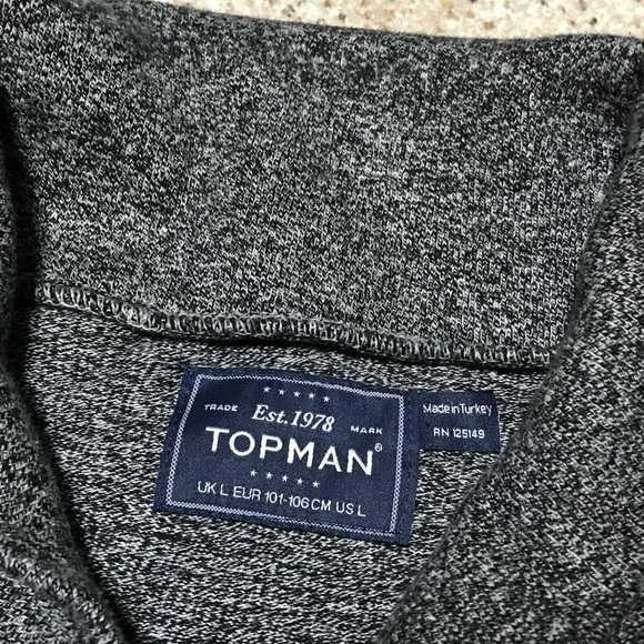 Topman Buttoned Sweater - Picture 3 of 3
